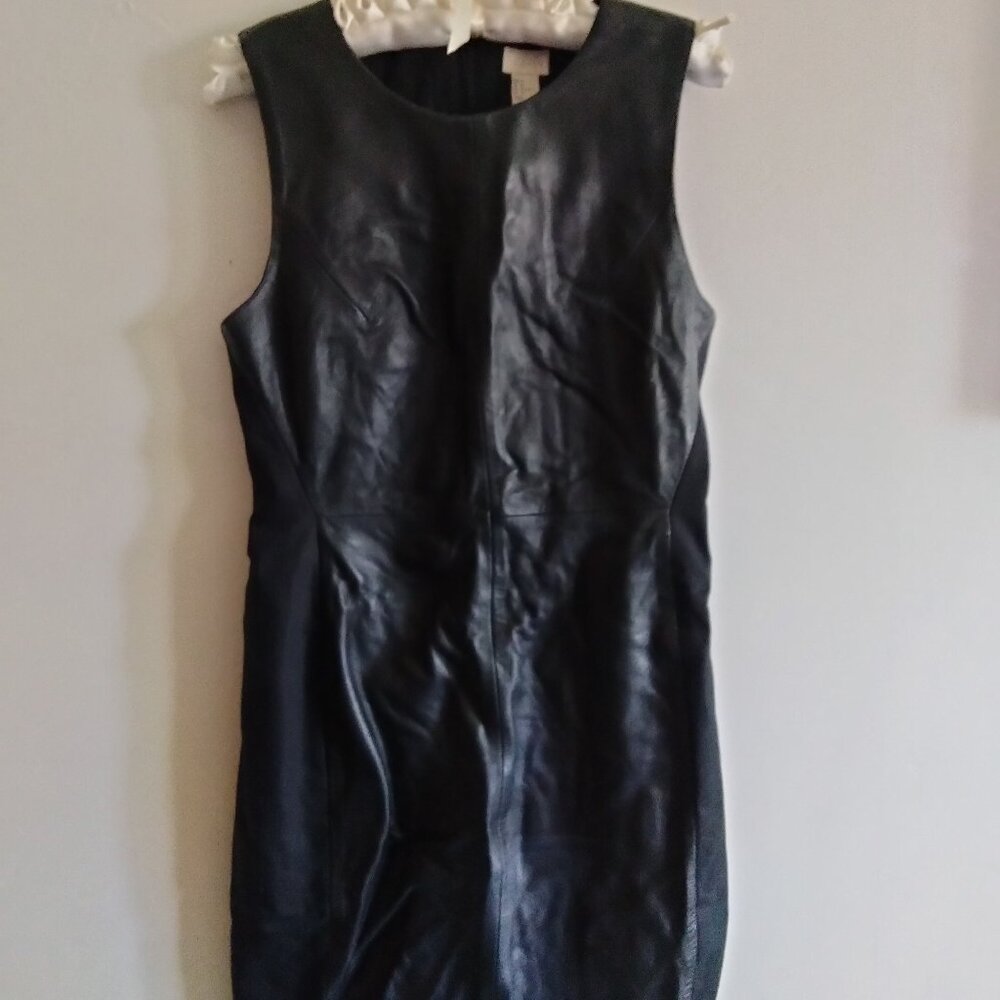 H&M Premium Leather Collection Dress